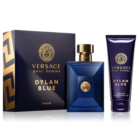 versace pour homme dylan blue gift set|dylan blue versace for men.